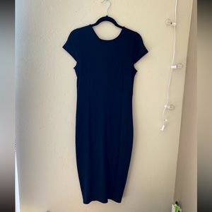 Classic Black Bodycon Dress Size Medium